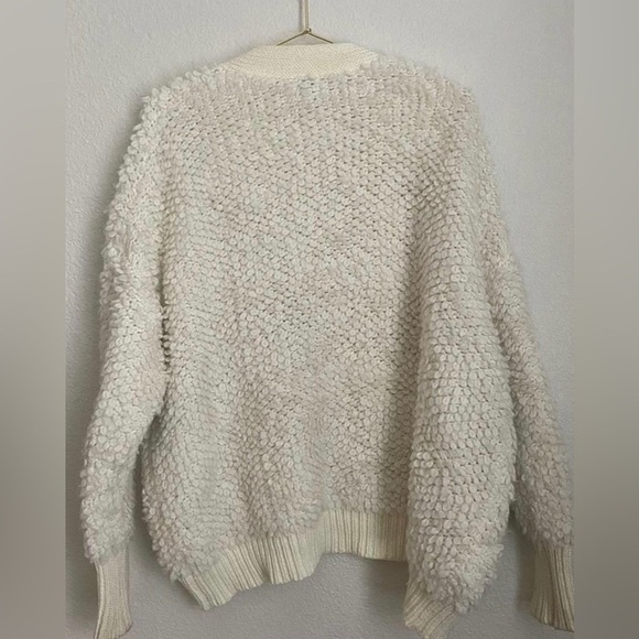 A New Day Loop Stitch Cardigan Cream Sz Med - Picture 2 of 7